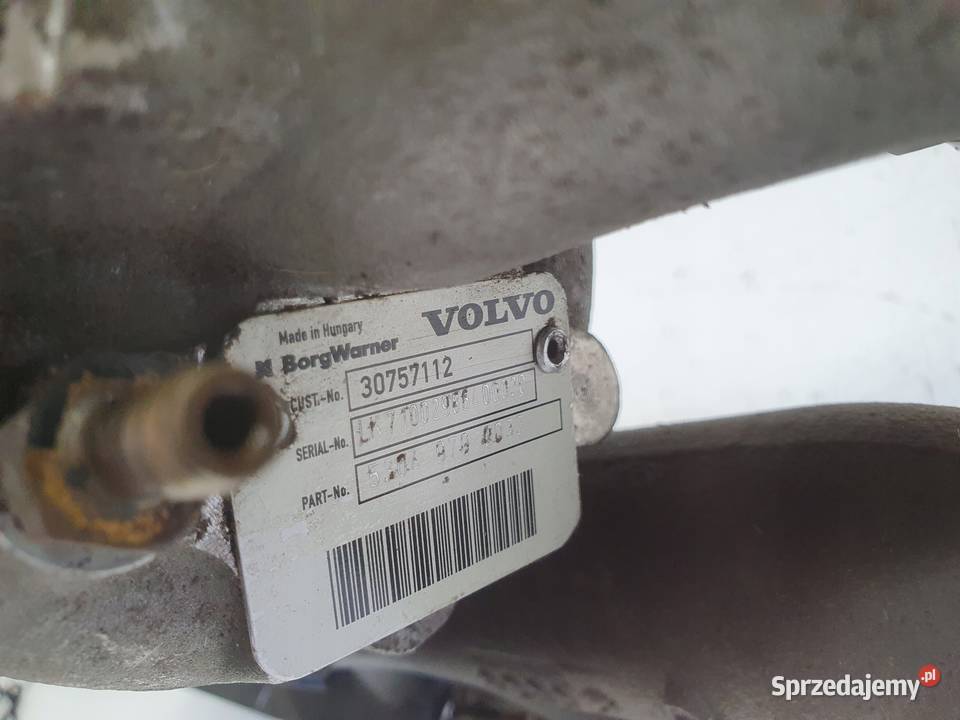 TURBOSPRĘŻARKA Volvo S40 II V50 25 T turbo osobowe Rudka