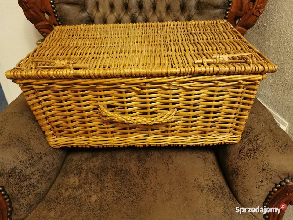 Kosz skrzynka Ratan wiklina ładny stylowy inny kolor