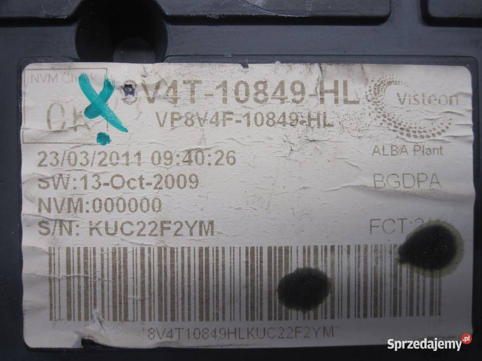 FORD KUGA MK1 I 20 TDCI 11r licznik zegary sprzedam