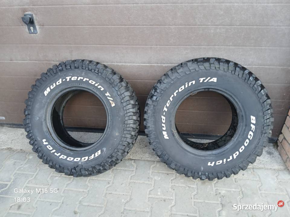 BFG mud terrain 31x105 R15 2 Gorzów Wielkopolski