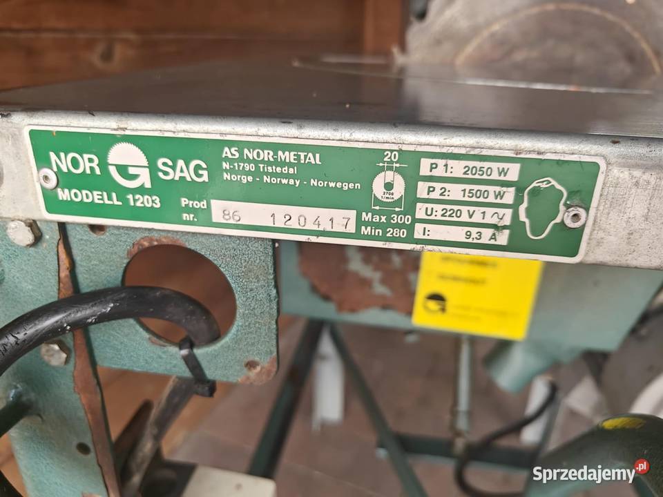 Sprzedam Piłę Stołową Krajzegę 380V