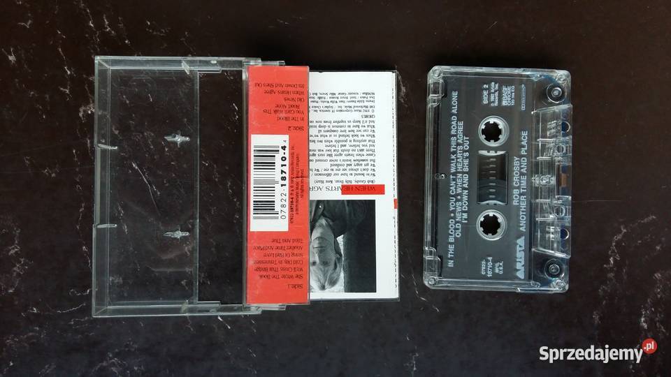 Kaseta magnetofonowa Rob Crosby Another time and podlaskie Siemiatycze