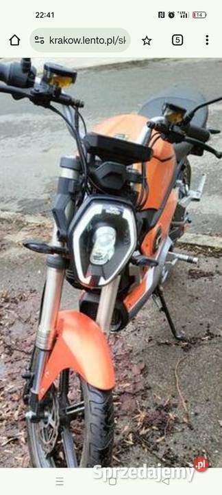 Skuter Elektryczny Super Soco TC 1200 S 50cm3 małopolskie Kraków