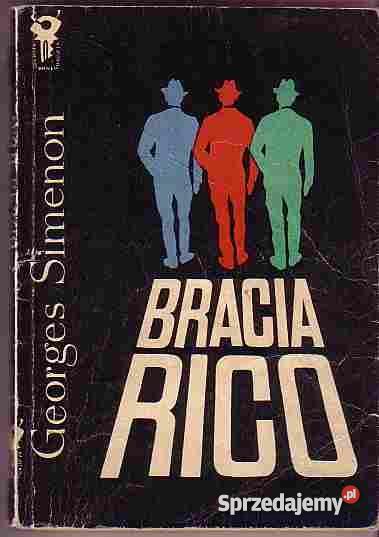 309 BRACIA RICO GEORGES SIMENON Czyrna