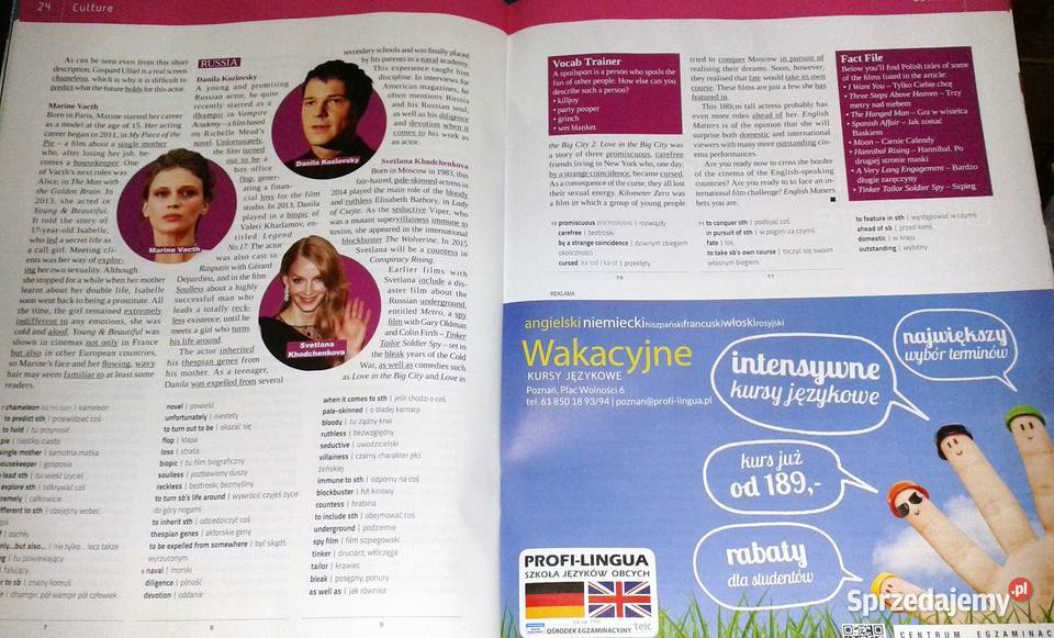 English Matters The many masks of Johnny Deep 53 Chełm