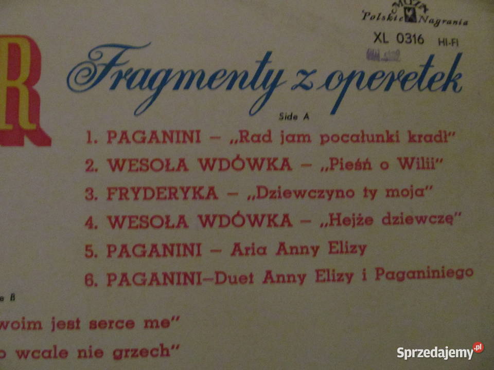 Piękne głosy piękne arie i Lehar zestaw 2 płyt 2 płyty Lublin sprzedam