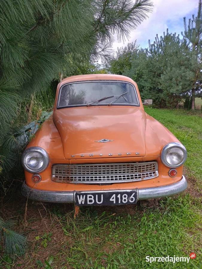 Samochód Wartburg 1000 dolnośląskie Pszenno