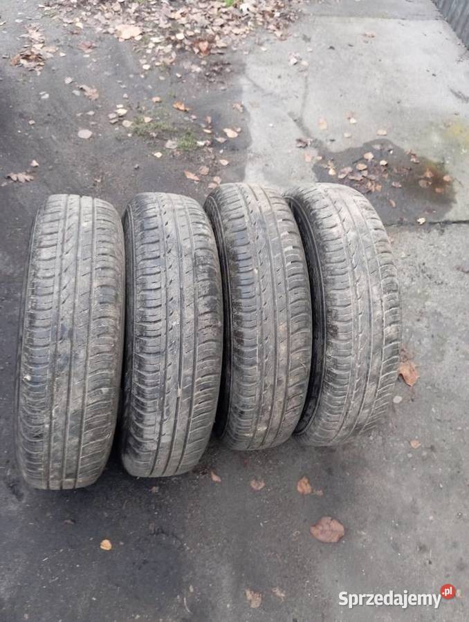 Komplet kół 4x100 Opony Continental 6mm