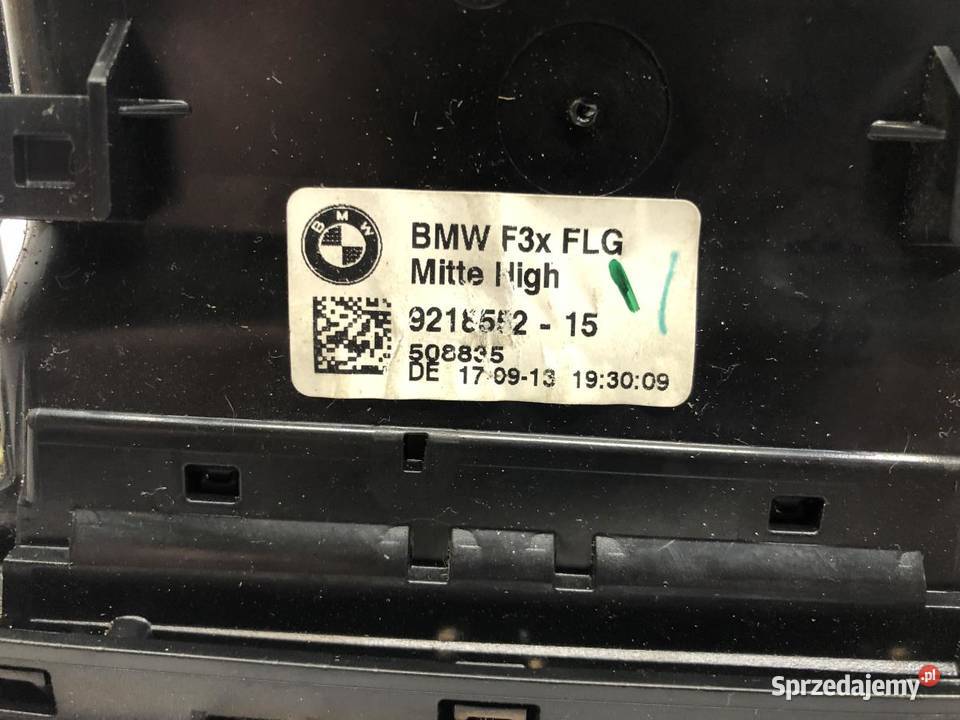 KRATKA NAWIEWU ŚRODKOWA BMW F31 MPAKIET 9218552 sprzedam
