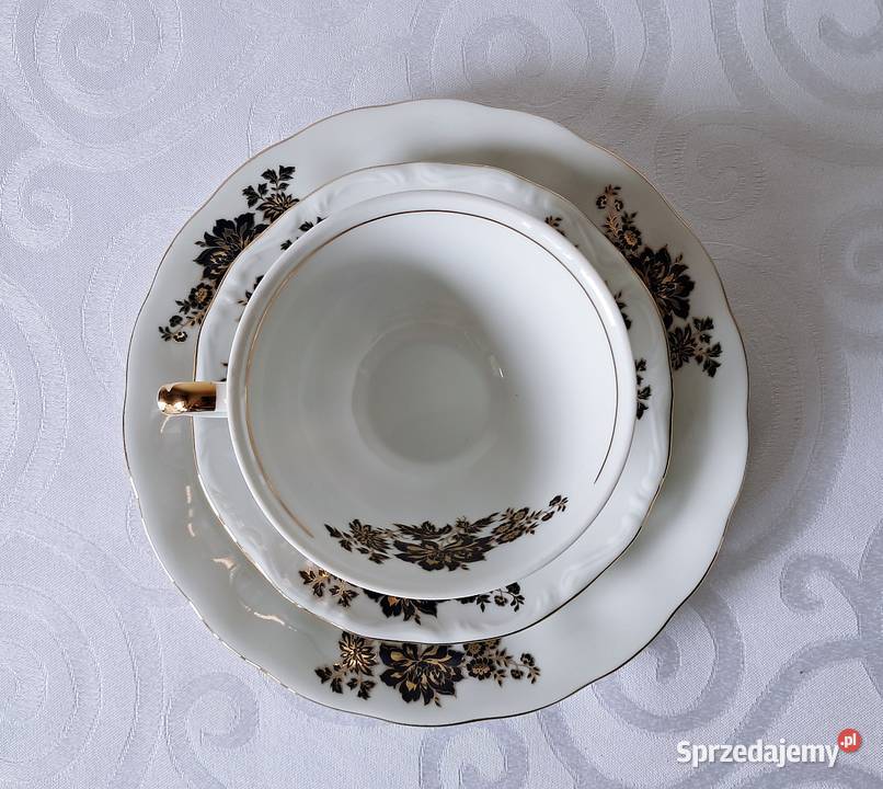 Trio porcelanowe Chodzież filiżanka spodek Strzelce Krajeńskie