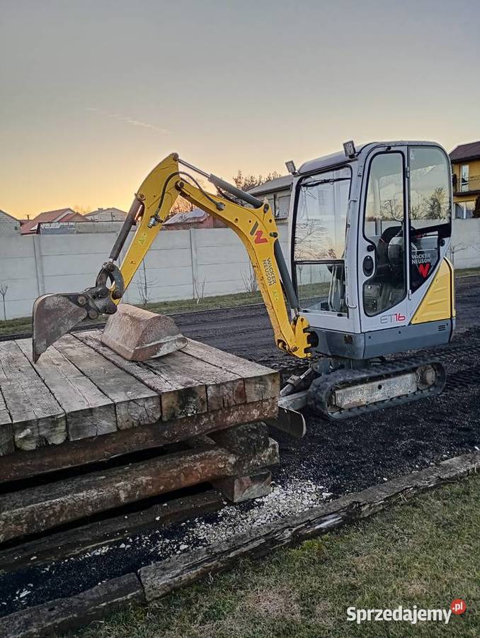Mini koparka Wacker Neuson ET16 z 2017r świętokrzyskie Sędziszów
