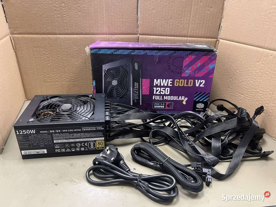 MWE Gold V2 1250 Cooler Master Zasilacz sprzedam