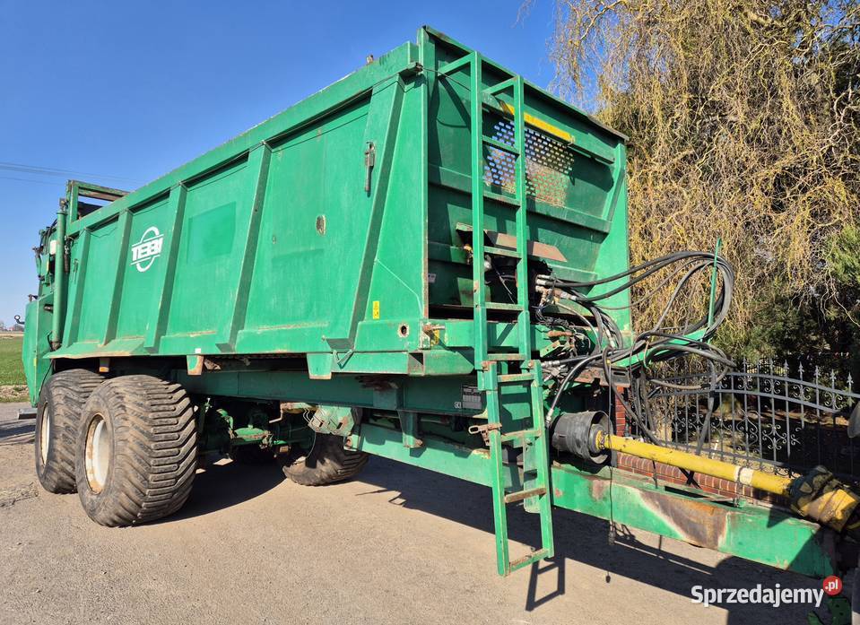 Rozrzutnik Oboronika Tebbe HS 220 centralne smarowanie z Niemiec