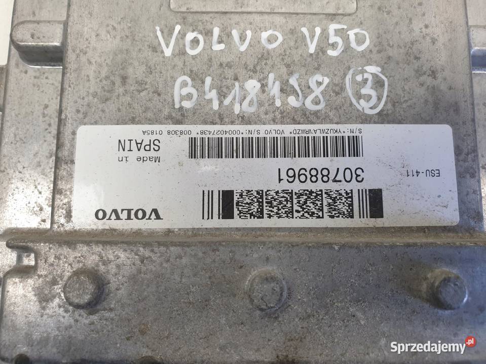 Volvo S40 II V50 18 16V STEROWNIK SILNIKA osobowe