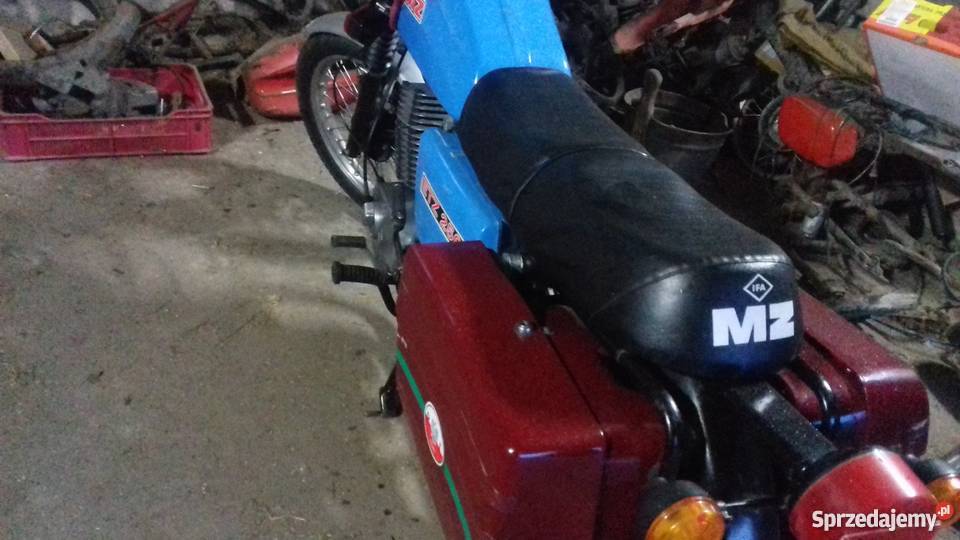 mz 250 etz oryginalny lakier wersja policyjna Baranów