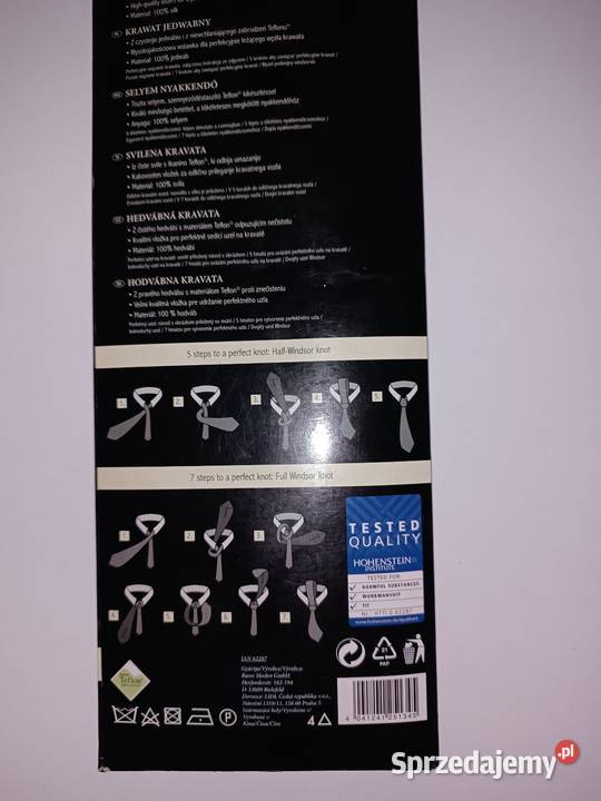 Krawat jedwabny NobleLeague Bydgoszcz sprzedam