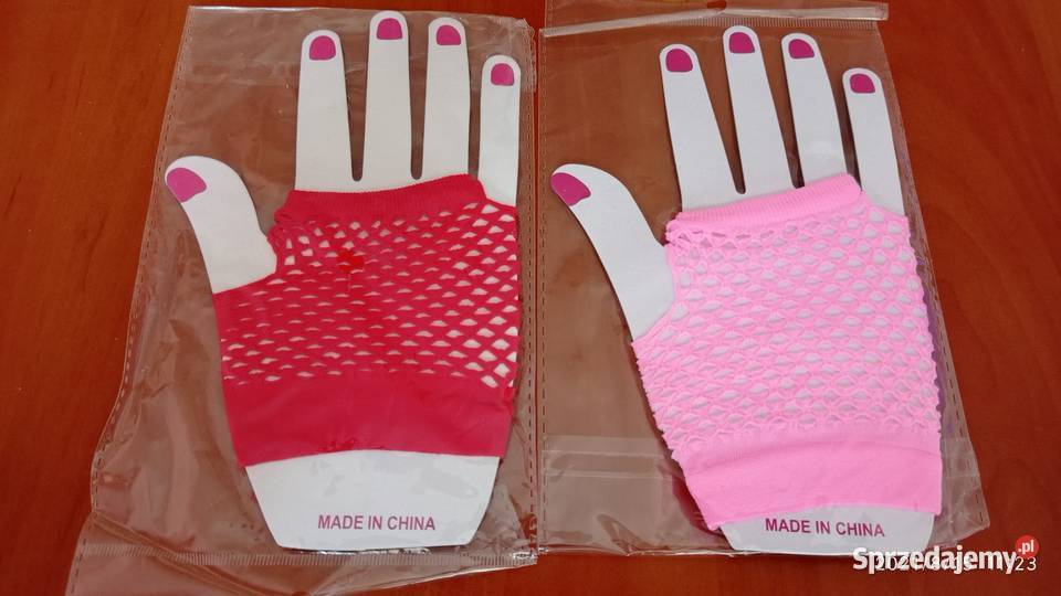 Seksowne rękawiczki niej Czerwone różowe Nowe Pozostałe śląskie Rybnik