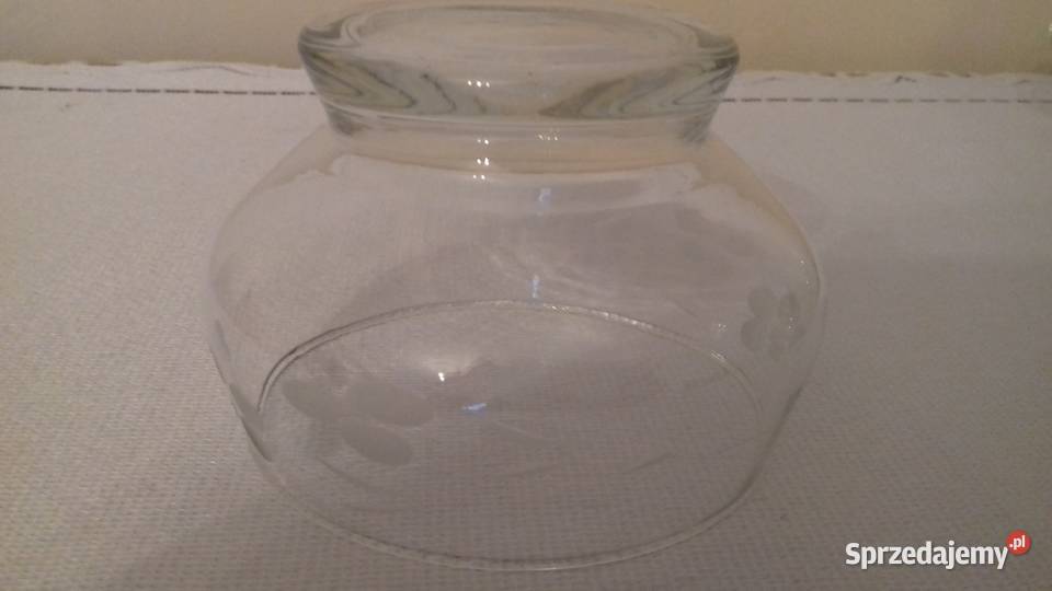 Salaterki szklane ze szlifem zestaw Vintage do małopolskie