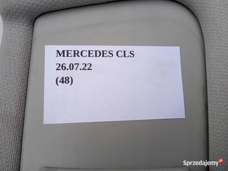 POSZYCIE SŁUPKA ŚRODKOWEGO PRAWE MERCEDES CLS osobowe Nowy Tomyśl