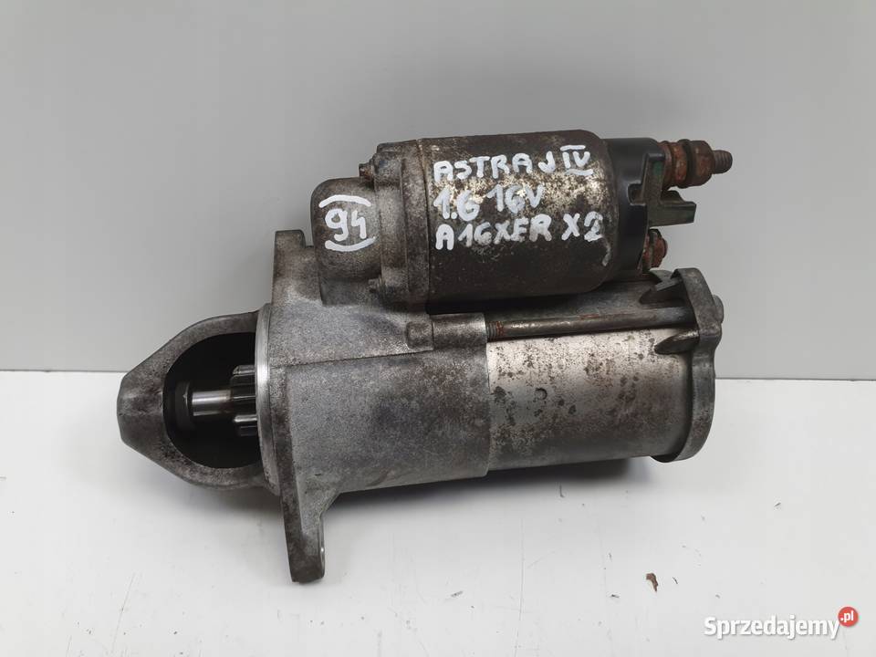 ROZRUSZNIK Opel Astra IV J 16 16V ROZRUSZNIK Układ elektryczny silnika Układ elektryczny silnika Chełm