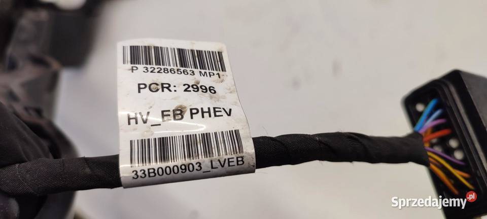 VOLVO XC40 WIĄZKA INSTALACJA BATERII PLUG IN osobowe dolnośląskie