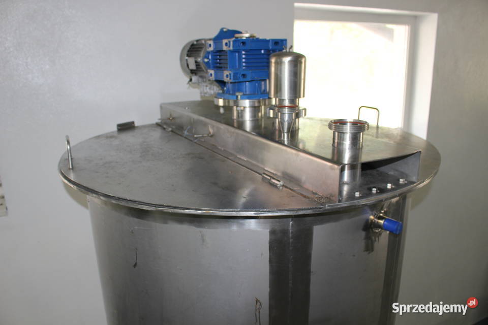 zbiornik 1500l nierdzewny z mieszadłem ze Krynica-Zdrój