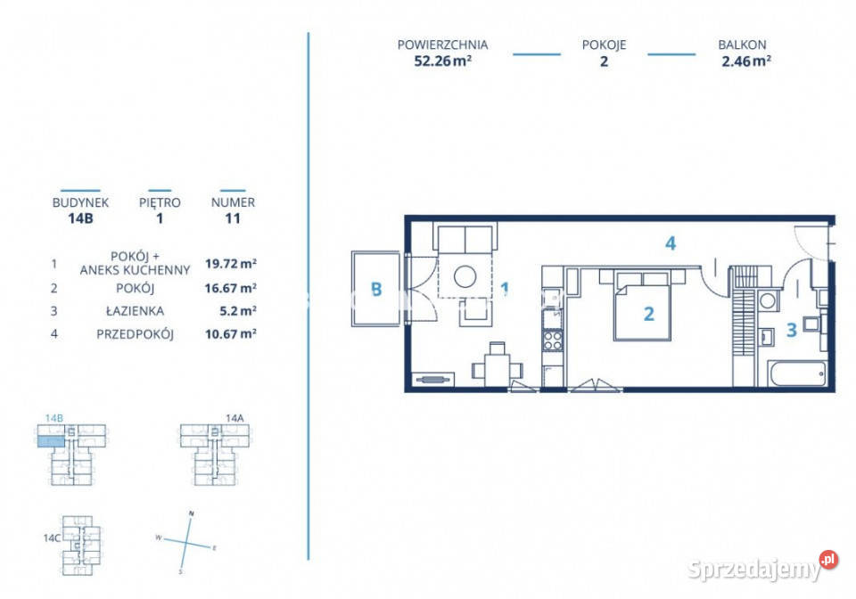 Sprzedam mieszkanie Kraków Bunscha 5226m2 2 małopolskie