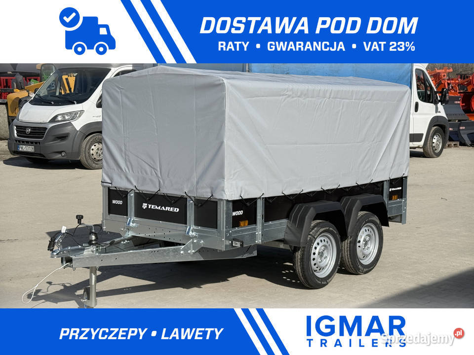 Przyczepa samochodowa TEMARED WOOD 26122 z Poznań
