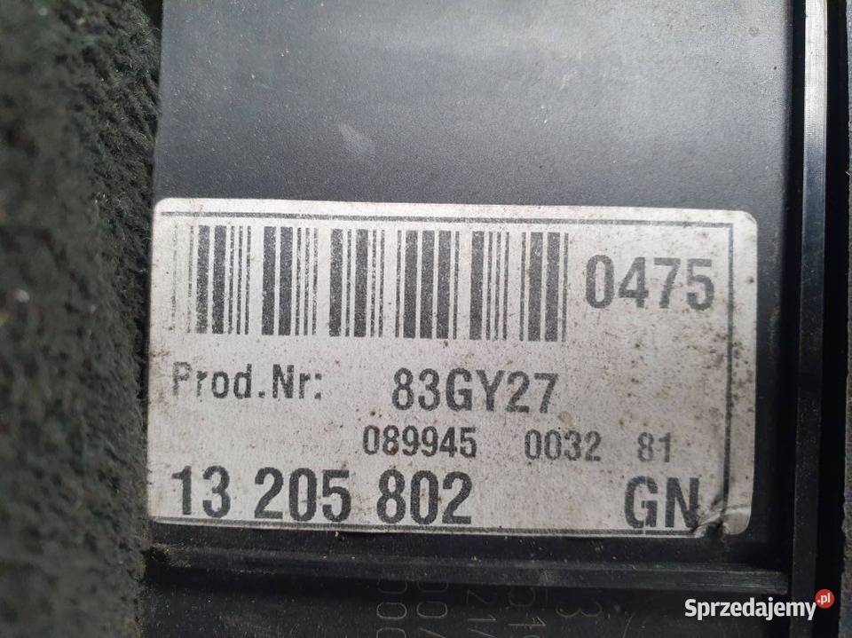 SKRZYNKA BEZPIECZNIKÓW OPEL SIGNUM 13205802 Pozostałe Lipno