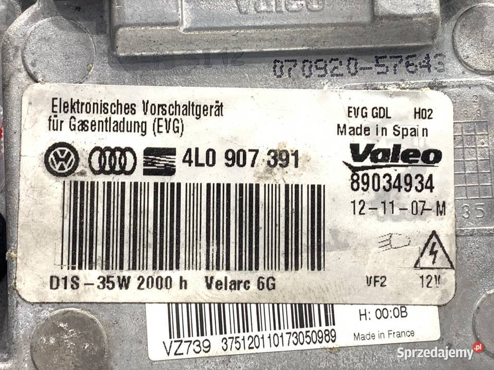 PRZETWORNICA XENON AUDI Q7 4L 4L0907391 0616