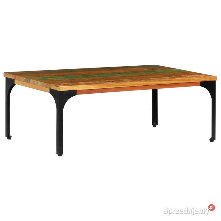 Stolik kawowy 100x60x35 z drewna z odzysku