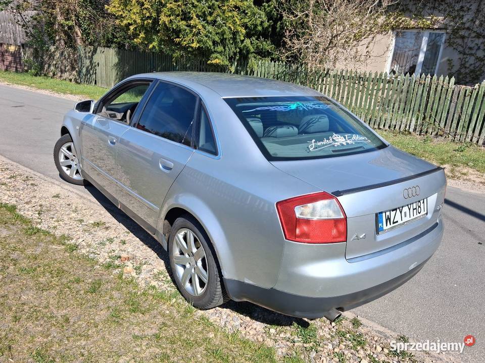 Audi a4b6 20 benzyna gaz sprzedam