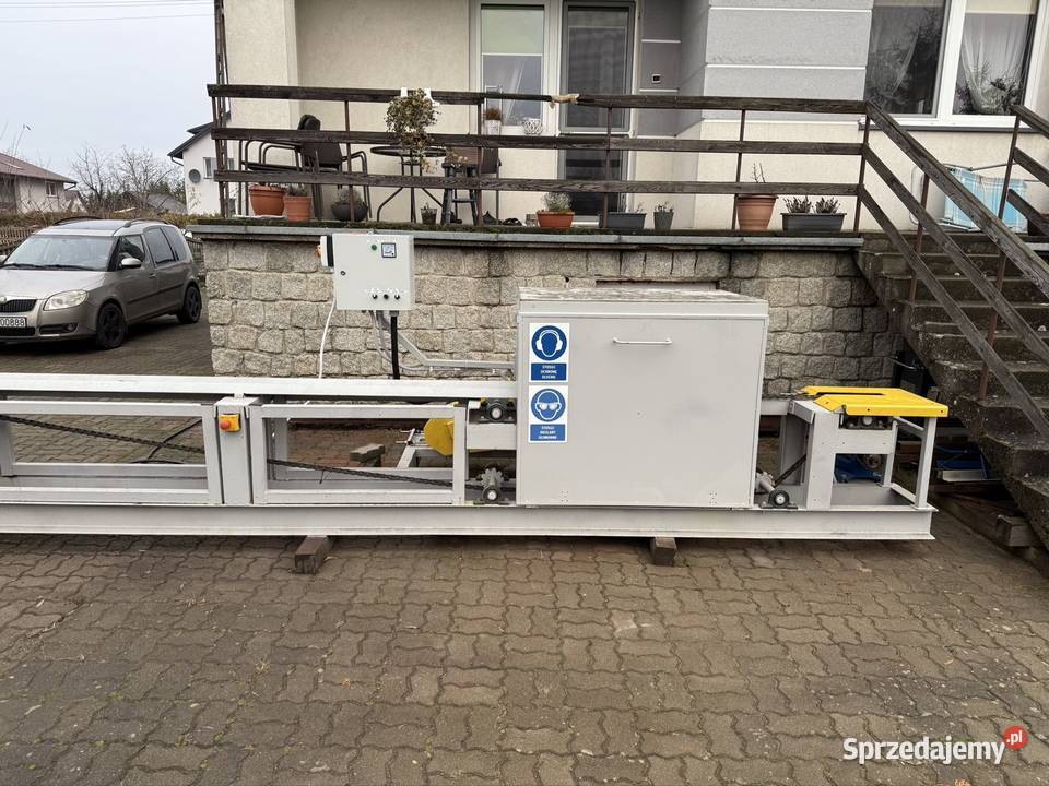 Trak tarczowy dwupiła brusarka Lniano