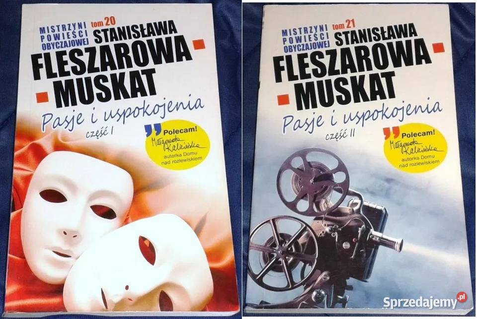 Pasje i uspokojenia Tom 20 21 S FleszarowaMuskat miękka Chełm sprzedam