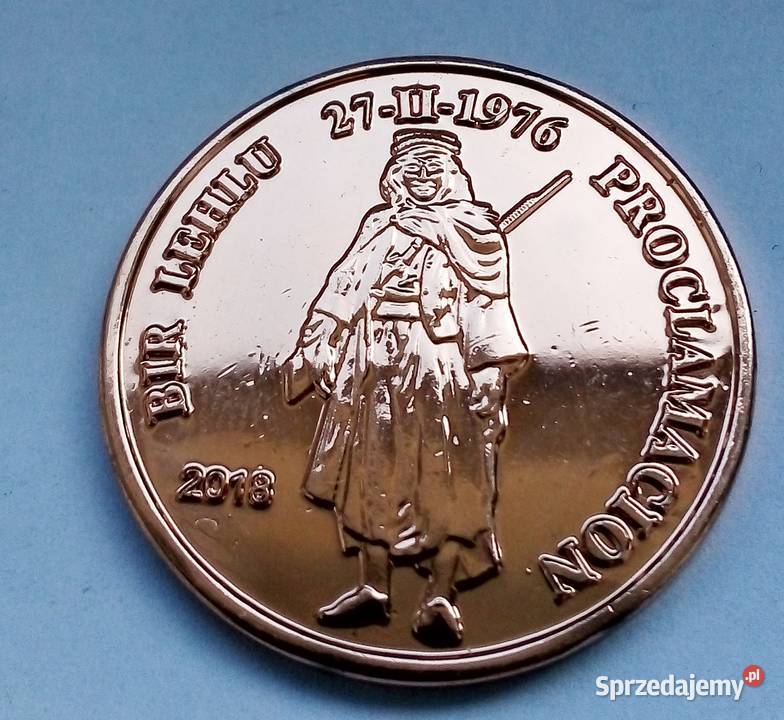 SAHARAWI25 PESETAS2018 r OKOLICZNOŚCIOWA ŁADNA Numizmatyka mazowieckie Legionowo