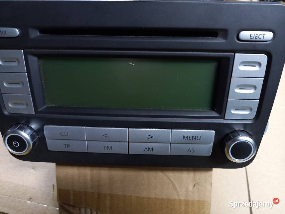 RADIO CD VW CADDY TOURAN sprawne z KODEM