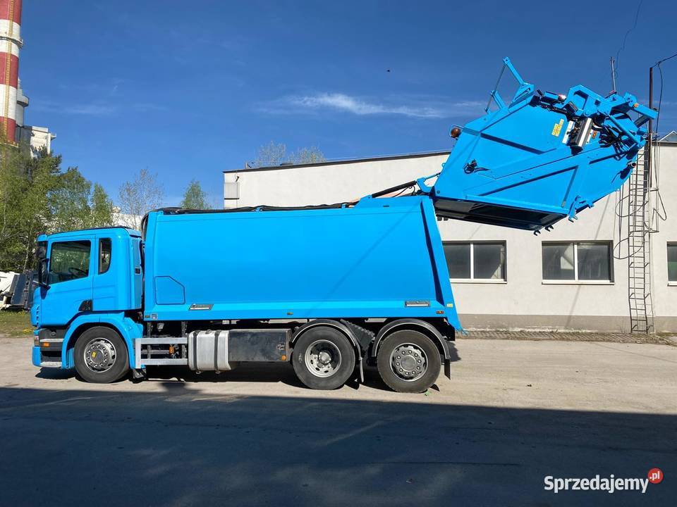 Scania P280 śmieciarka dwukomorowa JOAB 20m3 Nowiny sprzedam