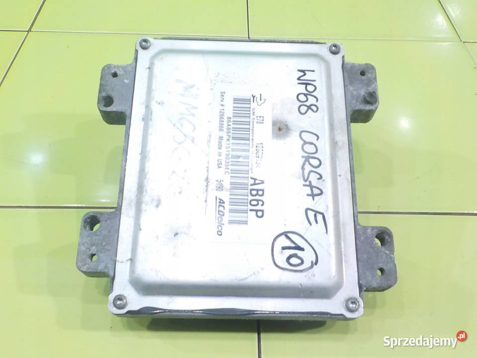 OPEL CORSA E 12 B 15r HB 5D sterownik komputer Suków sprzedam