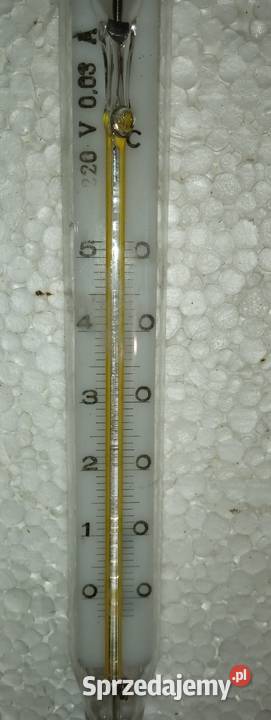 Termometr z włącznikiem 220V łódzkie sprzedam