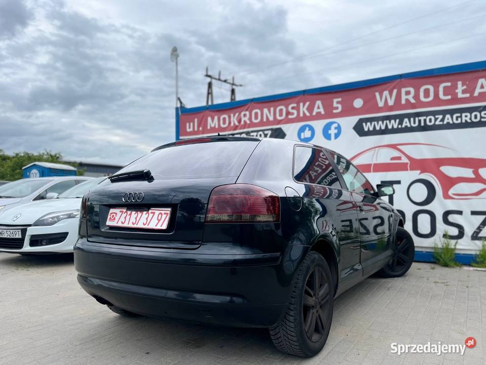 Audi A3 8p 20 TDI Alufelgi Klimatyzacja Radio Wrocław sprzedam