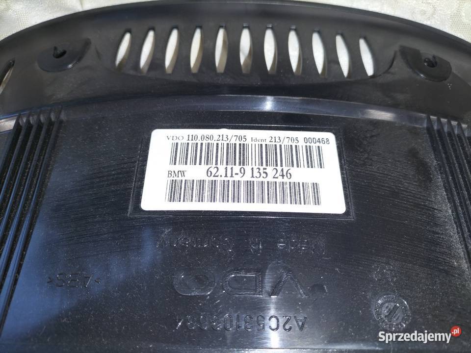 Licznik BMW E60 benzyna fabrycznie niekodowany śląskie Poręba