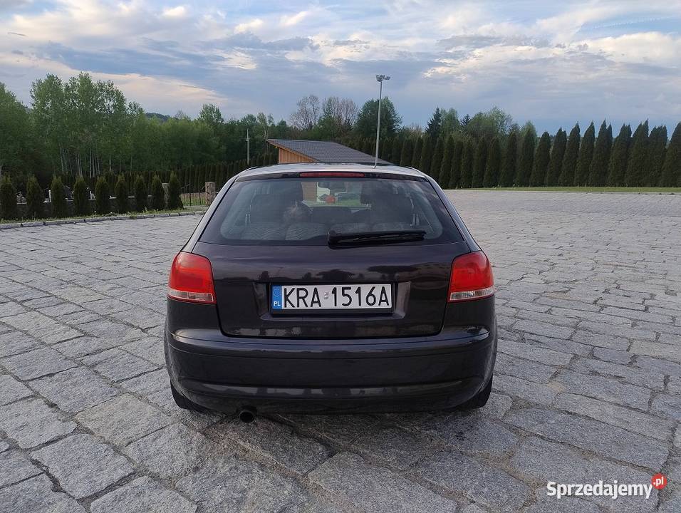 SPRZEDAM AUDI A3 2004 SILNIK 16 BENZYNA 6 BIEGOW Myślenice