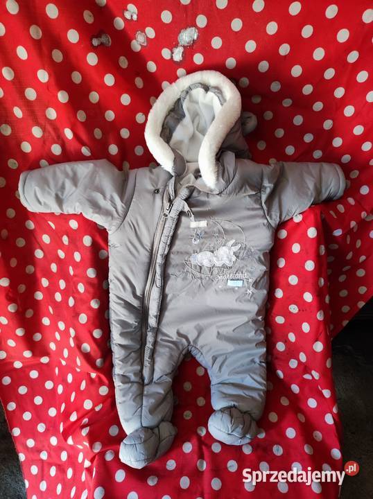 NOWY Kombinezon Disney Club 68 zimowy szary Baby Krotoszyn sprzedam