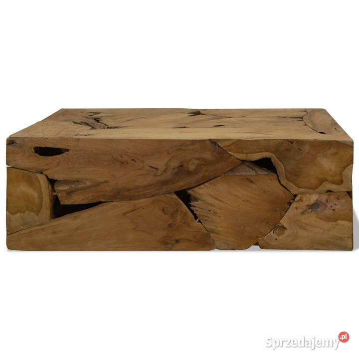 Stolik kawowy z drewna tekowego 90 x 50 x 30 Warszawa