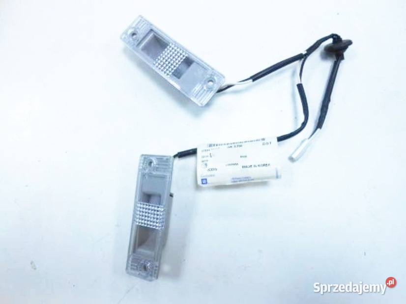 LAMPKI LAMPY TABLICY REJESTRACYJNEJ MATIZ Lampki tablicy rejestracyjnej sprzedam