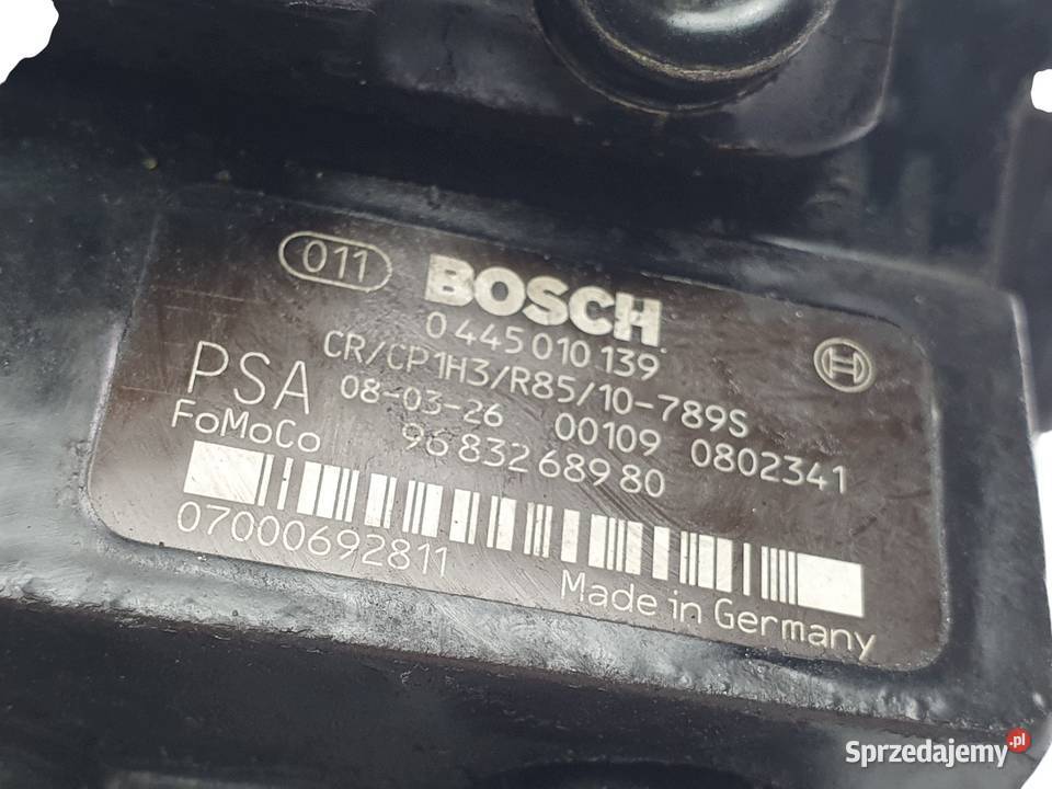 POMPA WTRYSKOWA Land Rover Peugeot 407 607 807