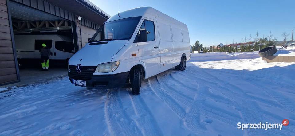 Mercedes Sprinter 27 Cdi 2000r bez rdzy bliźniak Samochody dostawcze Krasnobród