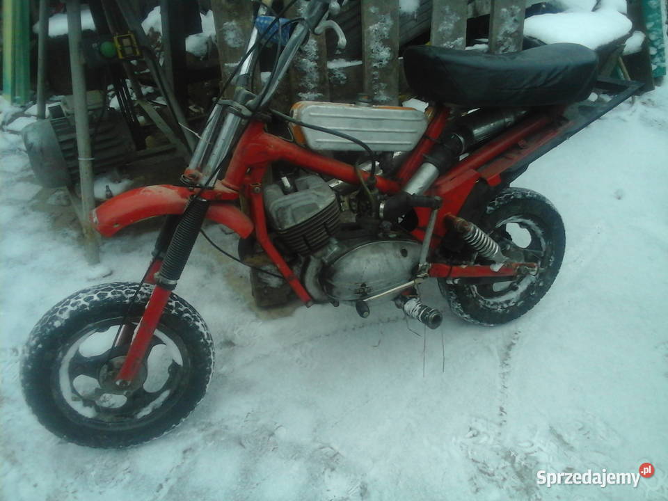 Motorynka z silnikiem WSK 125 Gorlice