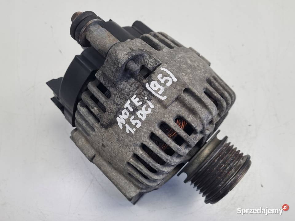 ALTERNATOR Nissan Note 15 DCI 8200667608 valeo Rudka