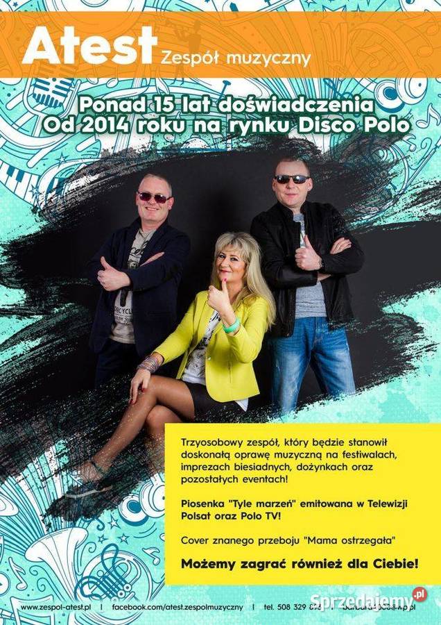 Atest zespół muzyczny na wesele urodziny Katowice